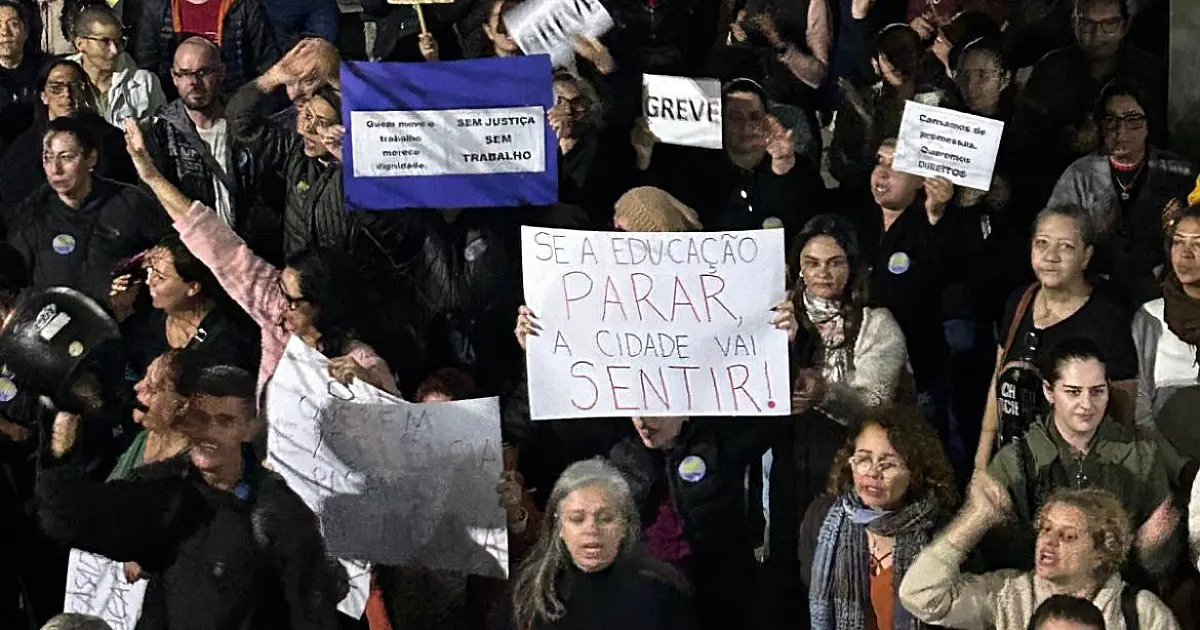 Servidores entram em greve em Taubaté após impasse com a Prefeitura