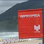 13 praias do Litoral Norte estão impróprias, aponta novo boletim da Cetesb