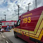 Mulheres de 20 e 27 anos ficam feridas em acidente de moto em Caraguá