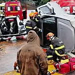 Dois acidentes em menos de 24 horas deixam feridos na Rodovia Floriano Rodrigues Pinheiro