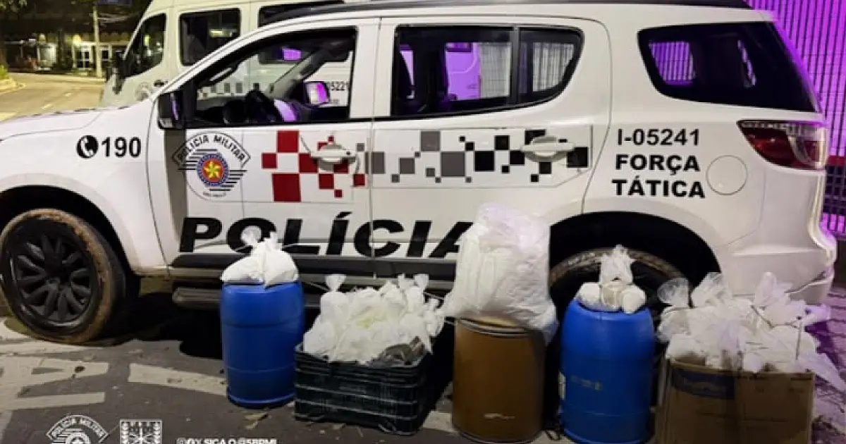 Denúncia anônima leva à apreensão de quase 80 kgs de cocaína e prisão de casal em Pinda