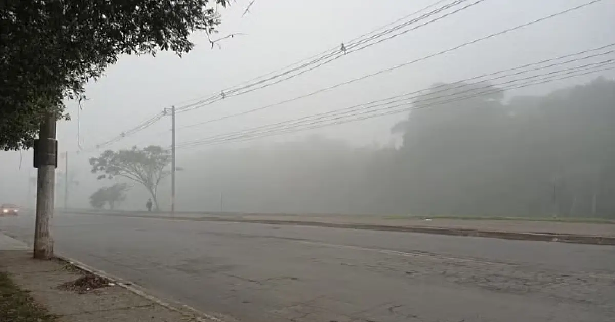 Frio avança na RMVale e previsão indica queda de até 5°C