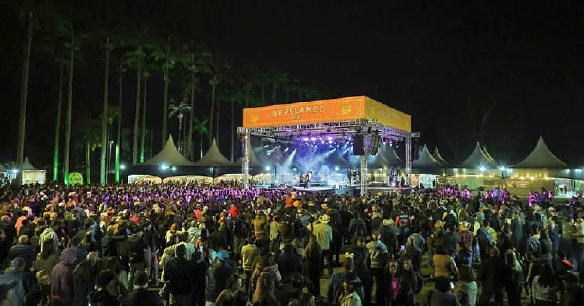 Região reúne festival gratuito e shows nacionais neste fim de semana