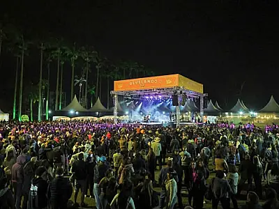 Região reúne festival gratuito e shows nacionais neste fim de semana