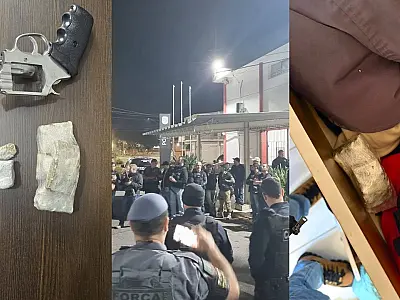 Operação contou com o apoio de diversos órgãos de segurança pública da região.
