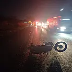 Motociclista morre em colisão com carreta na Rodovia Presidente Dutra, em Lorena
