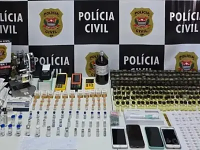 Polícia Civil faz apreensão em São José.
