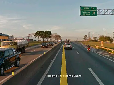 Corpo foi encontrado às margens da via Dutra, em Lorena.