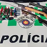 Denúncia de caça ilegal leva PM Ambiental a apreender arma de fogo e munições em Campos do Jordão