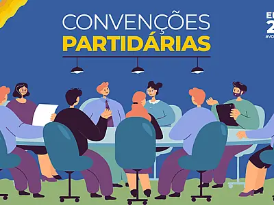 Convenções partidárias podem ser realizadas a partir desta segunda feira (20).