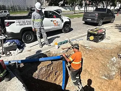 Região leste de Jacareí ficará sem água durante obras nesta terça (28)